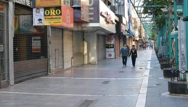 El CCC aseguró que las movilizaciones impactan negativamente en la actividad comercial. (LaVoz/Archivo).