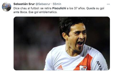 El mensaje de los hinchas de River para Leonardo Pisculichi.