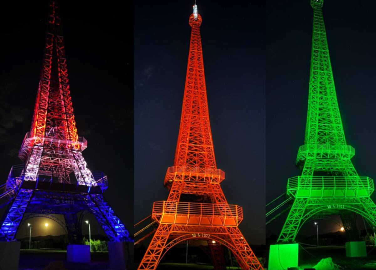 Torre Alicia, una réplica de la torre Eiffel en el corazón del Punilla