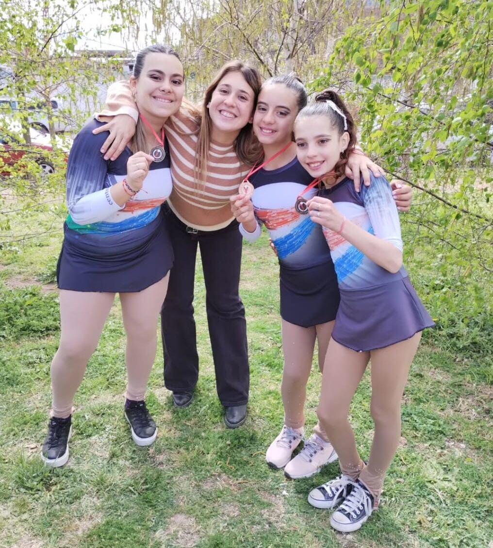 Destacada participación de las patinadoras del Club Colegiales en el Provincial de Olavarría