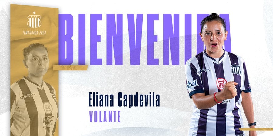 Eliana Capdevila es la nueva volante de Talleres