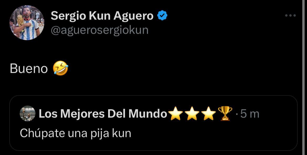 La respuesta del exjugador de Manchester City.