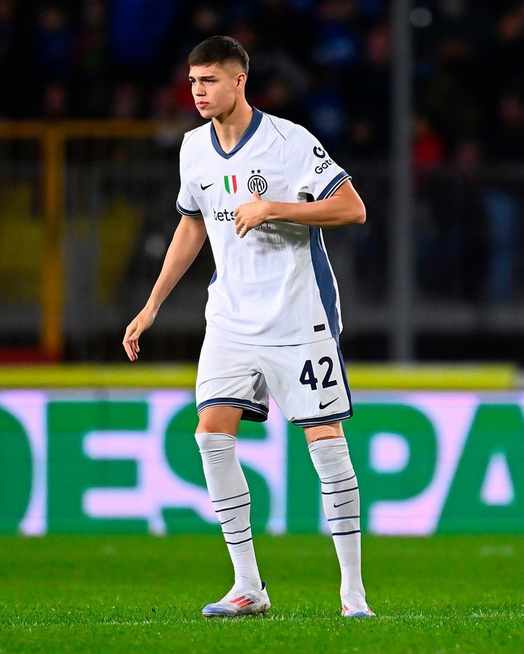 Tomás Palacios tuvo su debut en el Inter.