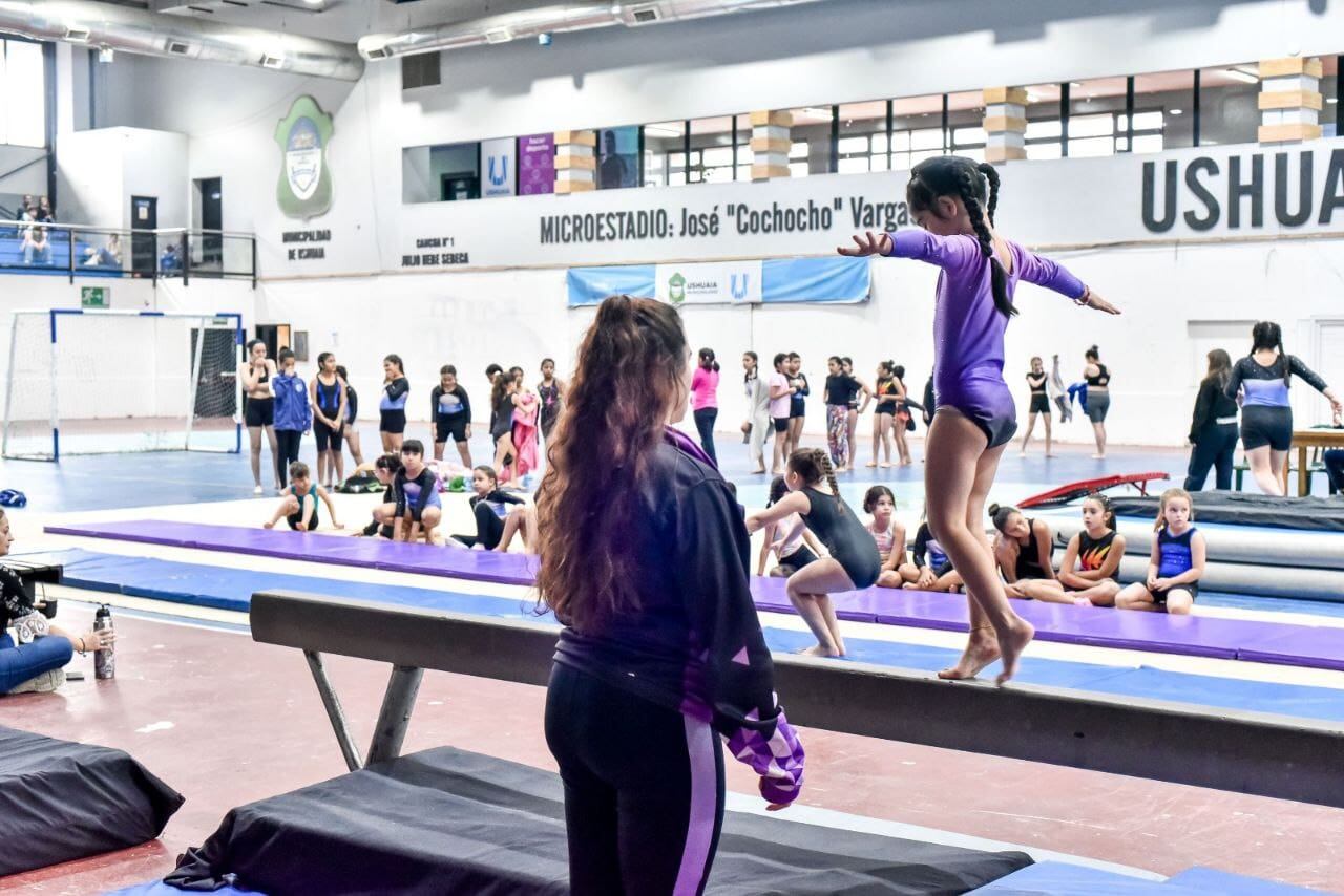 Encuentro de Gimnasia Artística en Ushuaia