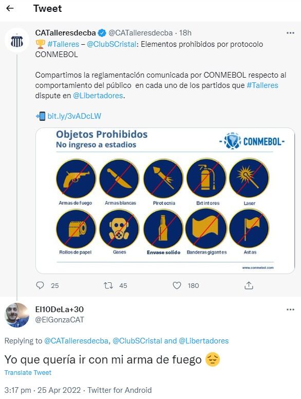 Las recomendaciones despertaron las ironías de los cordobeses.