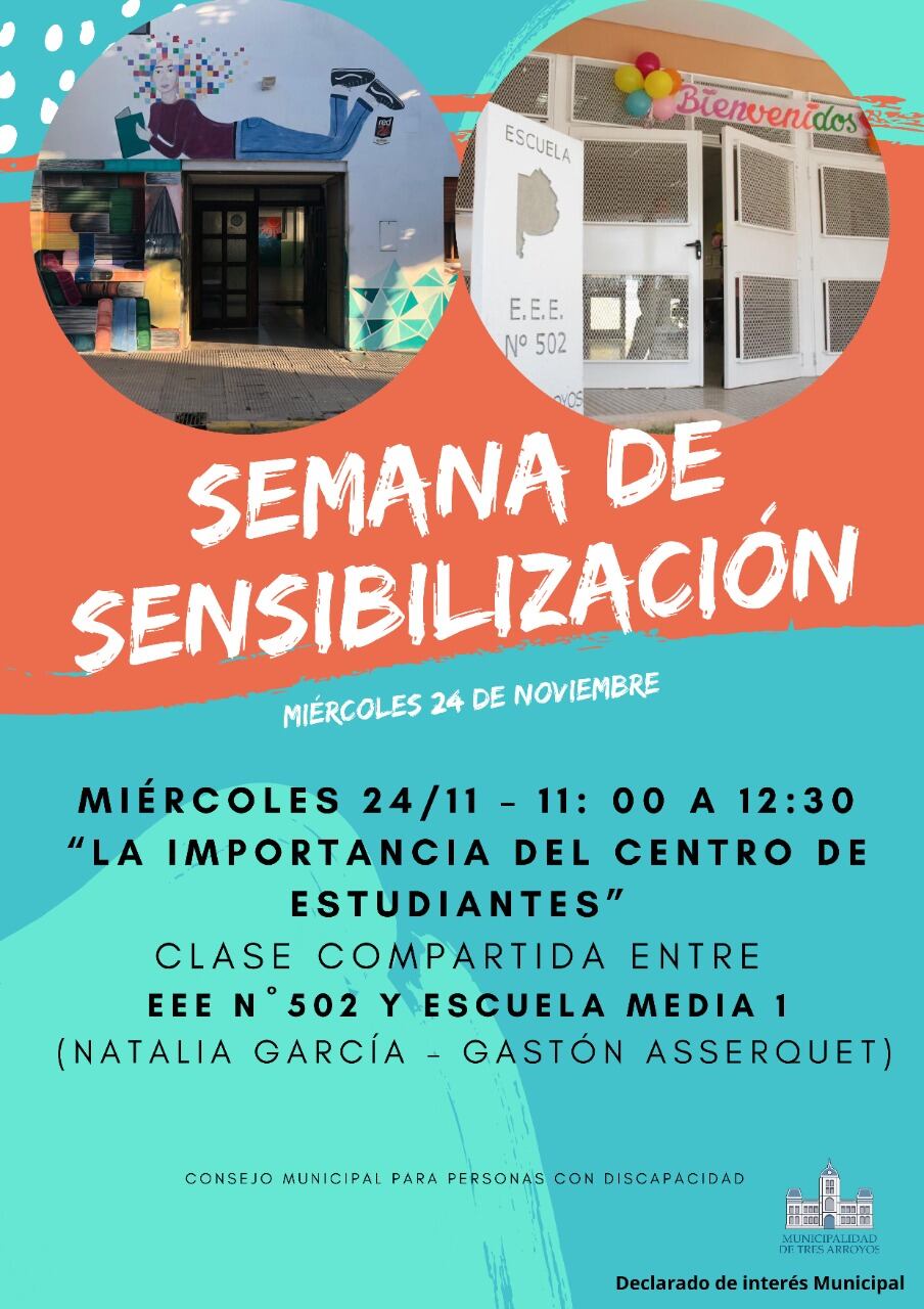 Se inician las actividades por la Semana de Sensibilidad