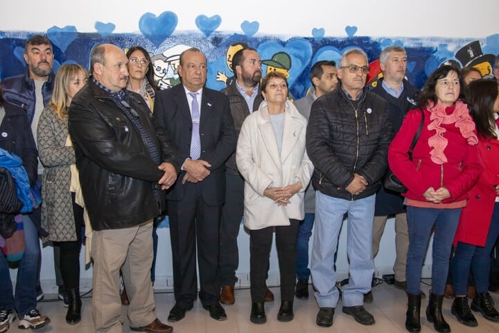 Claudia Cittadino de Compromiso Vecinal presente en el Acto oficial por el 9 de julio