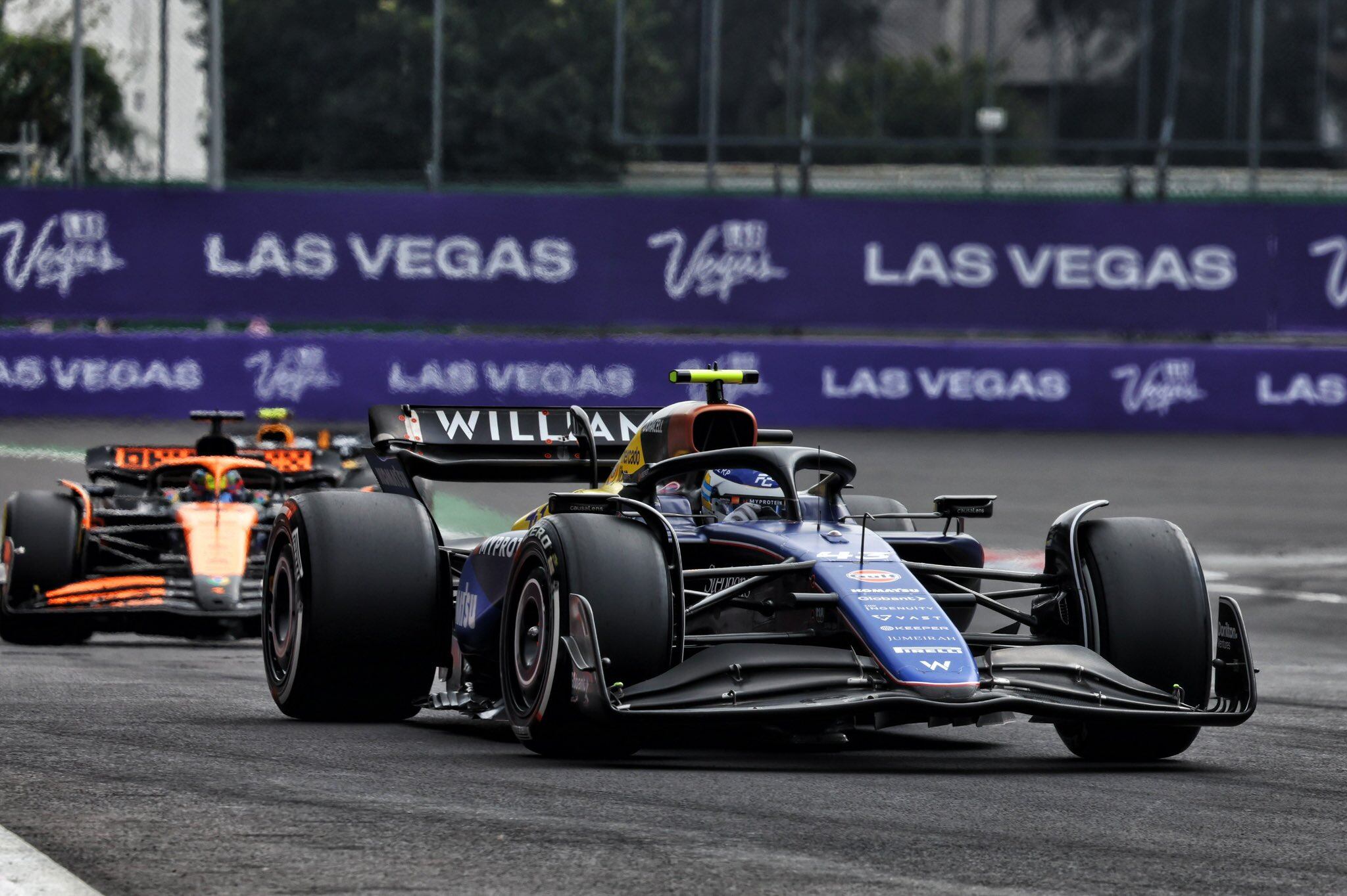 Franco Colapinto, de Williams, en el Gran Premio de México de la Fórmula 1. (Prensa Williams)