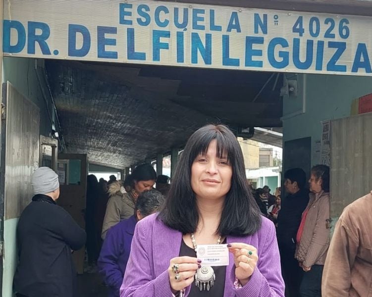 Verónica Caliva, candidata a gobernadora por el frente Salta Para Todos.