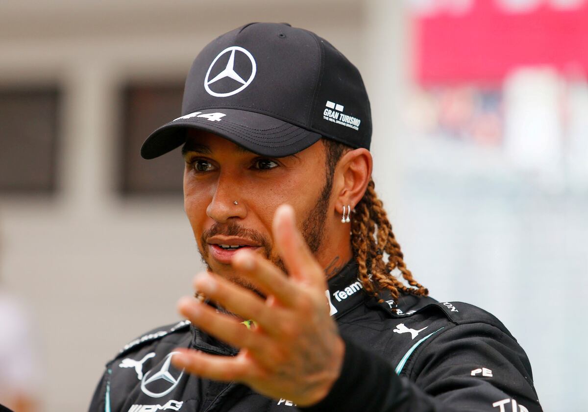 F1: el desagradable momento que vivió Lewis Hamilton en el baño antes del GP de Bélgica