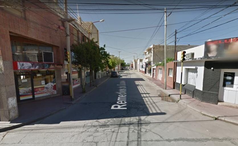 El hecho ocurrió en calle Remedios de Escalada al 100, a metros de la plaza principal de la localidad