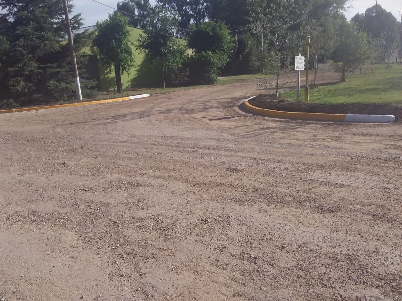 Finalizan obra sobre la avenida 25 de Mayo en Micaela Cascallares