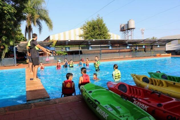 Iniciaron las actividades en la Escuela Municipal de Canotaje en Montecarlo.