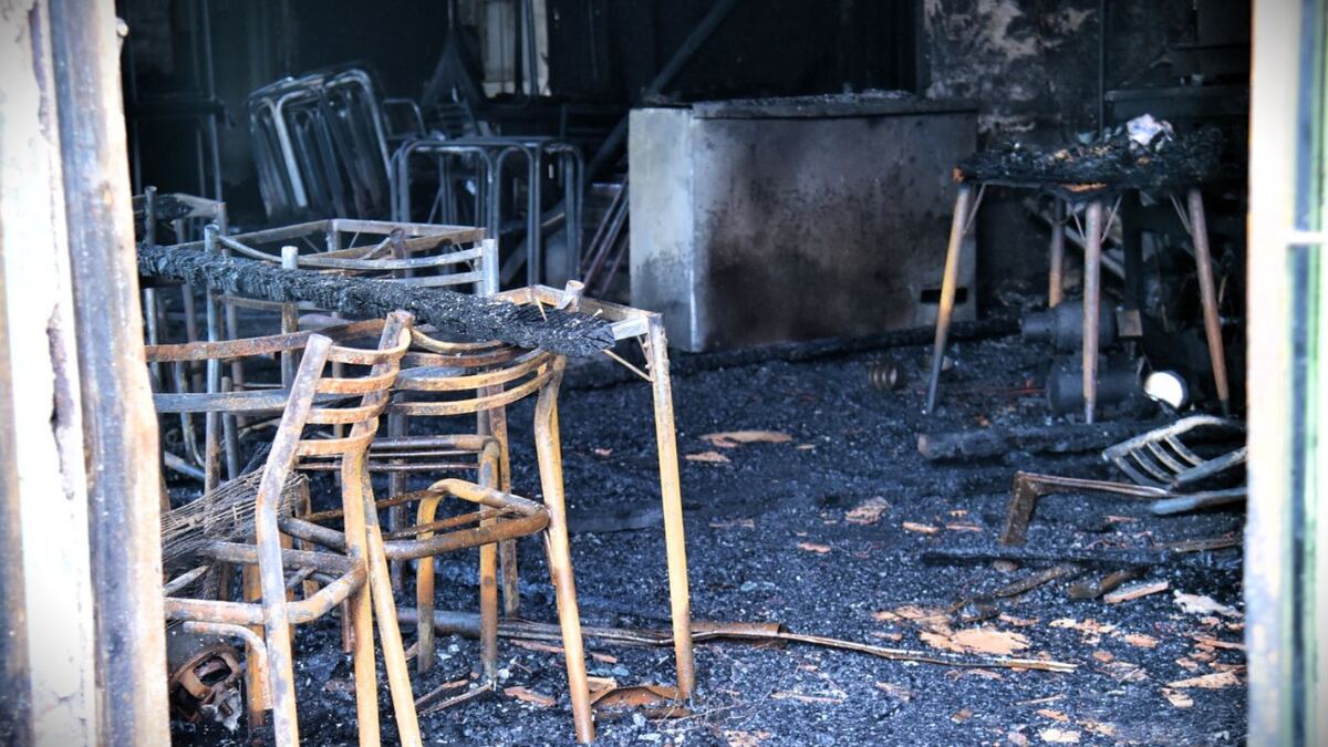 Se incendió un histórico bar de Córdoba y hay tristeza entre los vecinos
