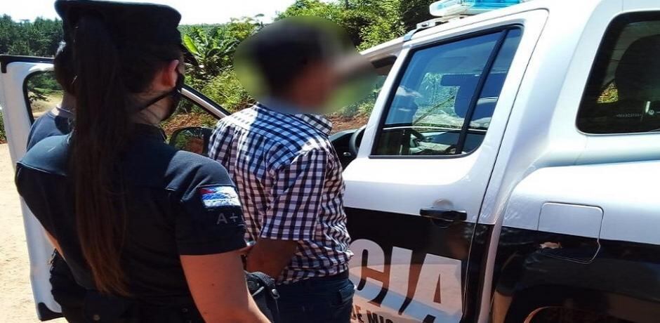 Terminó detenido por violencia de género en San Pedro.