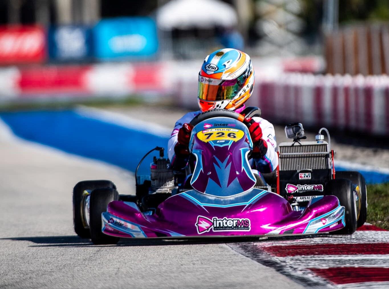 Fausto Arnaudo piloto karting Arroyito