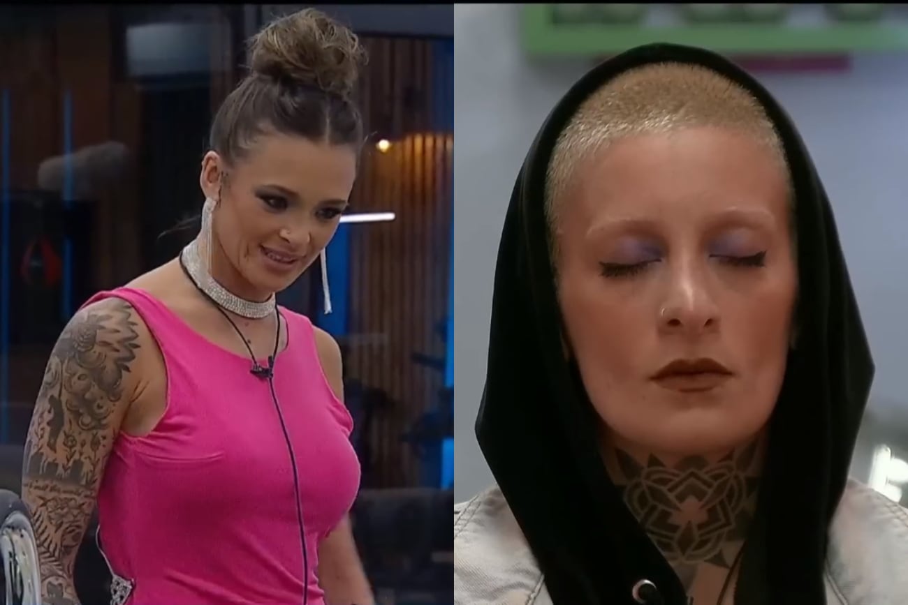 Agostina volvió a entrar a la casa de Gran Hermano y fue directo a ver a Furia. (Collage web)