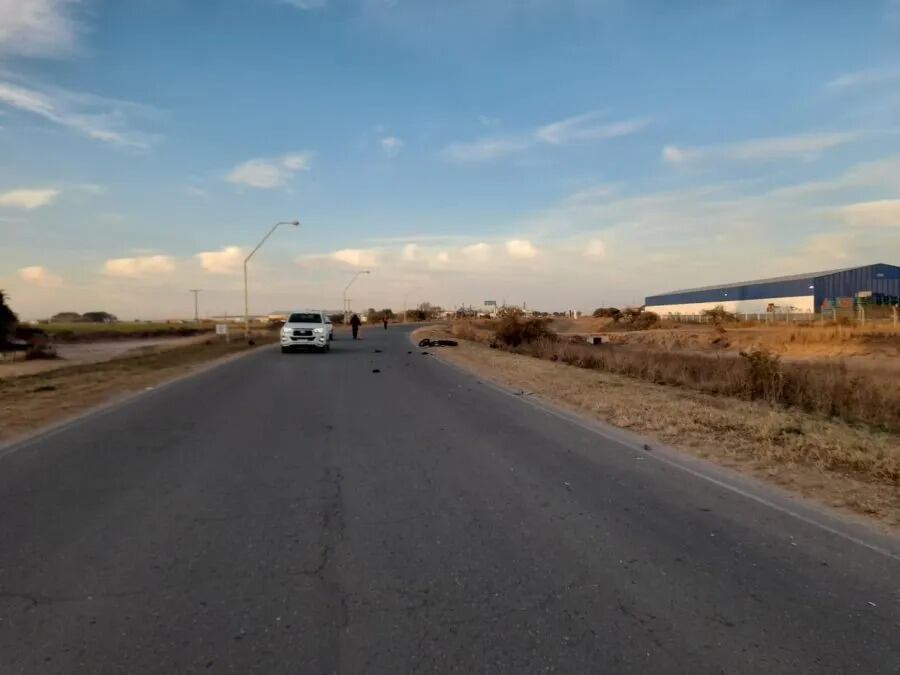 Murió un motociclista de 27 años.