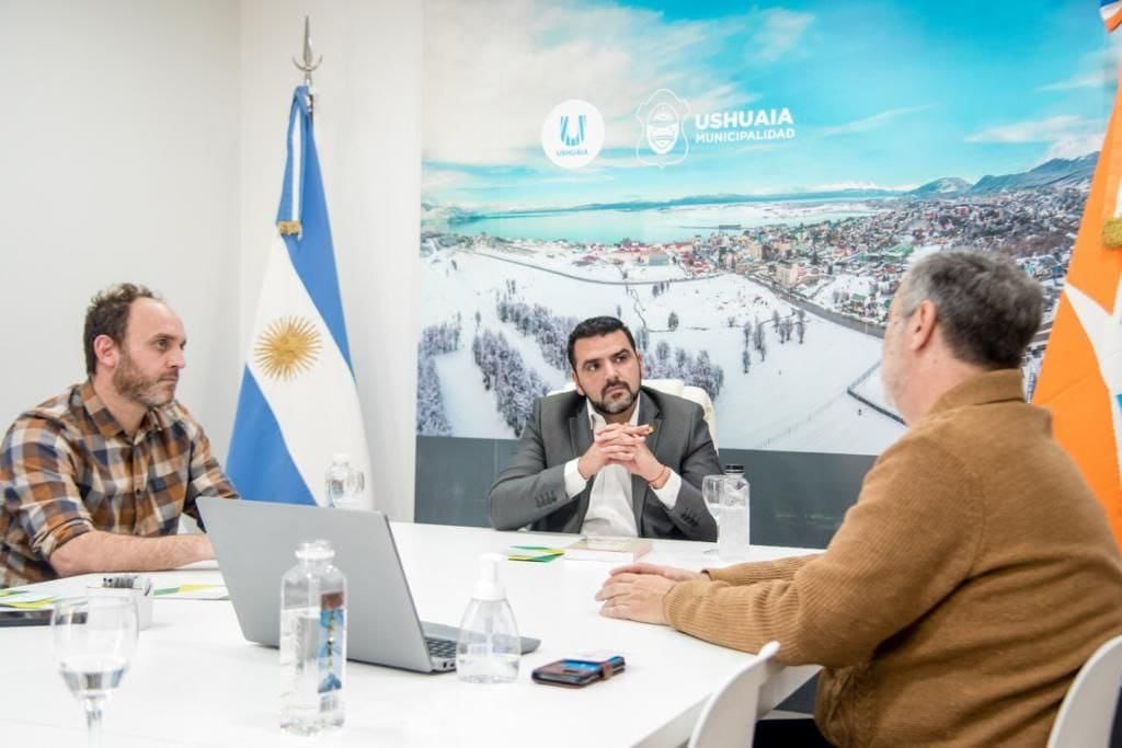 Vuoto recibió al arquitecto Horacio Martino y mantuvieron una reunión con visión de planificación urbana.