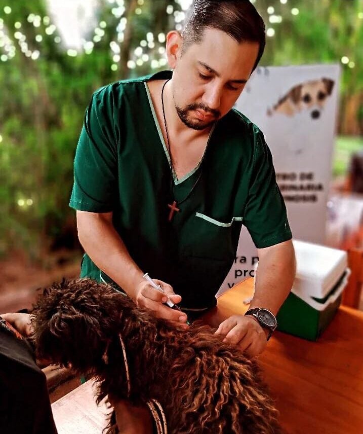 Eldorado: realizaron un operativo de Zoonosis en el barrio Kraus.