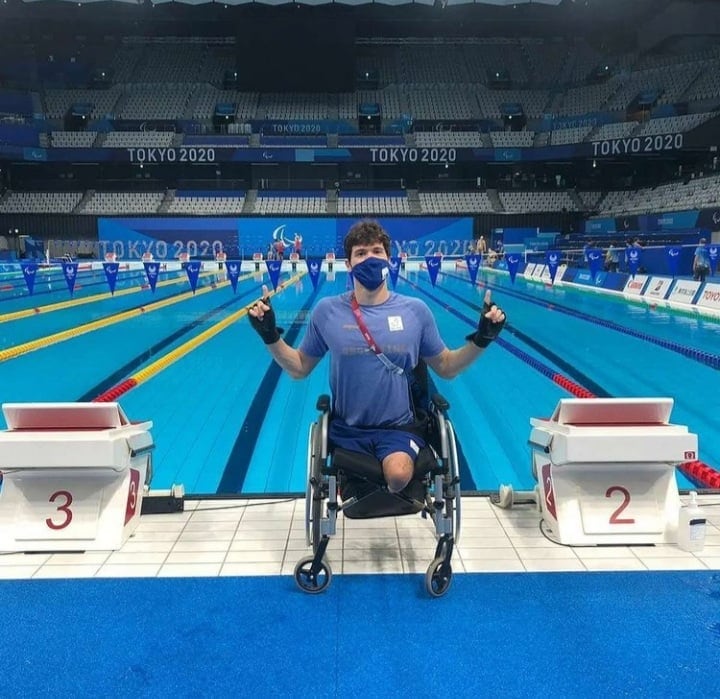 Matías De Andrade viene de ser finalista en Río de Janeiro en los 100 metros espald