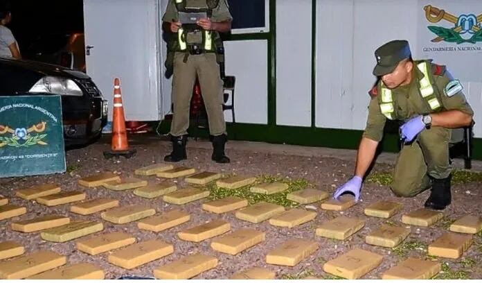 Secuestran 30 kilos de marihuana en poder de un concejal