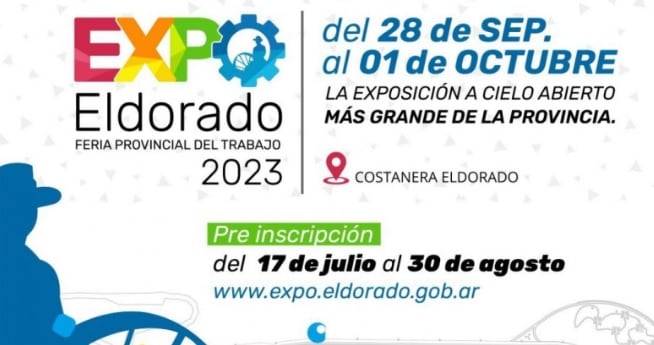 Eldorado se viste de lujo para recibir a la Expo Eldorado.