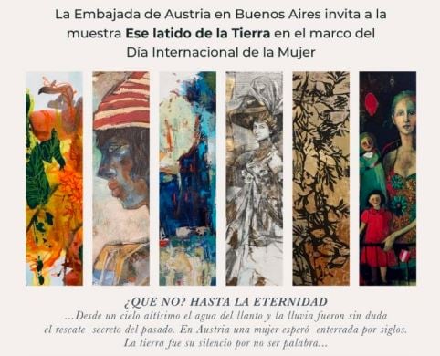 Muestra “Ese latido de la Tierra” por el Día Internacional de la Mujer.