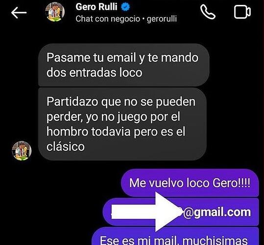 El chat de los jóvenes con Gero Rulli