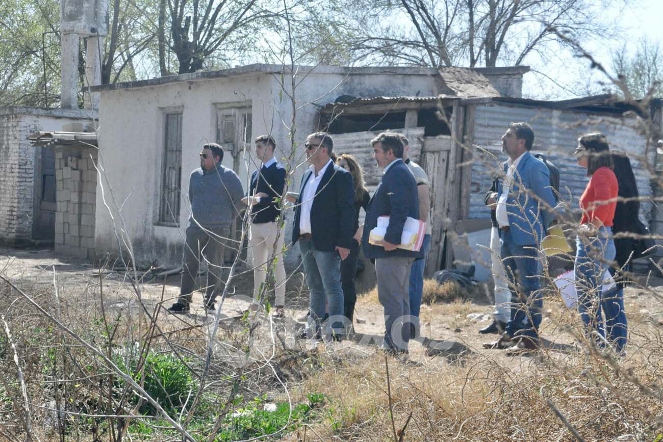 Laboulaye. Inspección ocular en la zona del hecho (Leandro Bustos/Nexos del Sur).