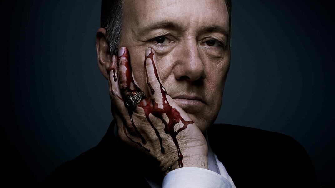 Kevin Spacey interpreta a Frank Underwood en “House of cards”.