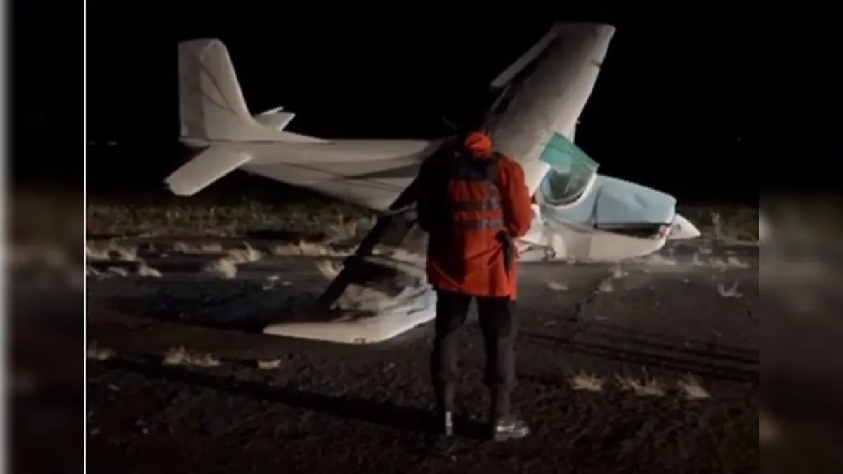 Abandonaron una avioneta en el aeroclub y sospechan que sea utilizada como transporte ilegal.