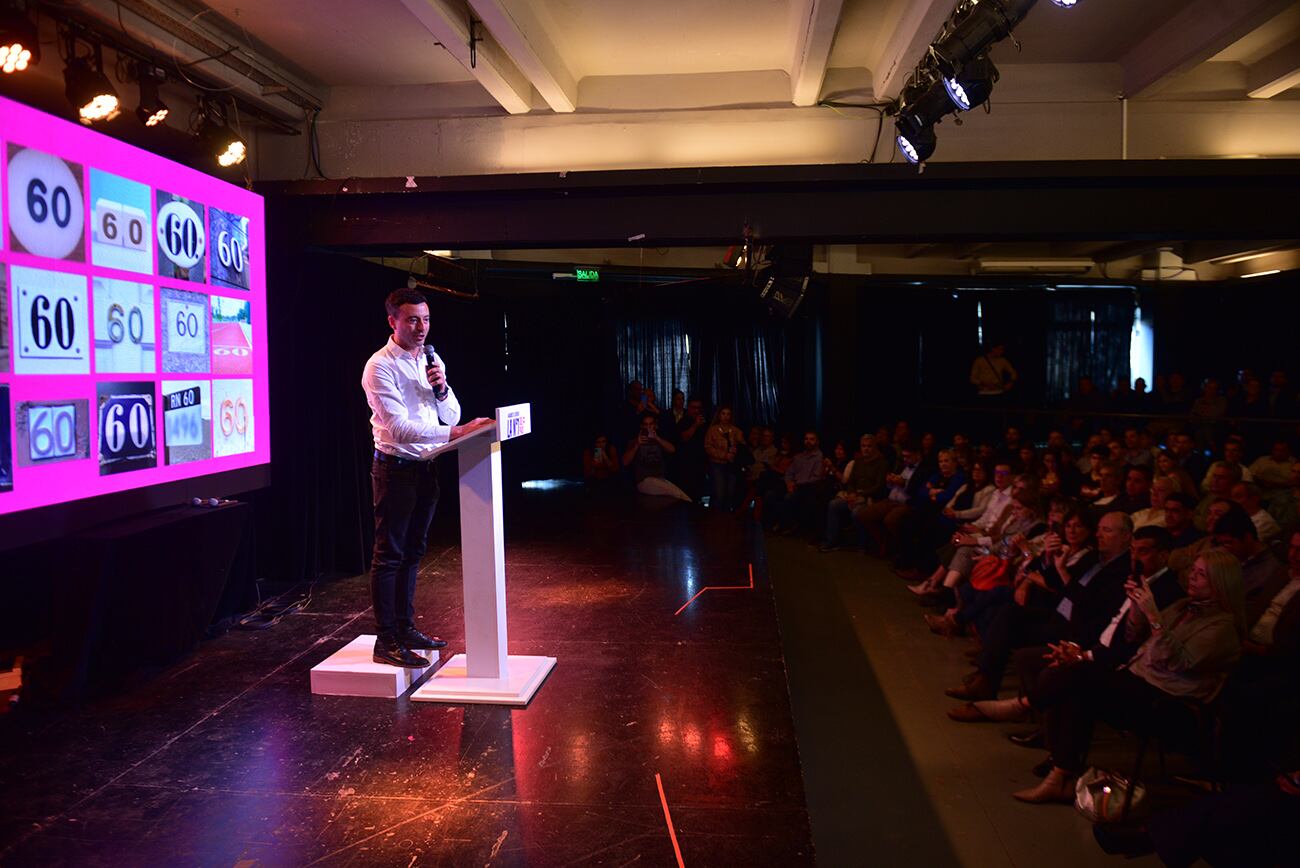 Rodrigo de Loredo presento su plan de campaña para la intendencia de la ciudad de Córdoba ( Ramiro Pereyra /La Voz)