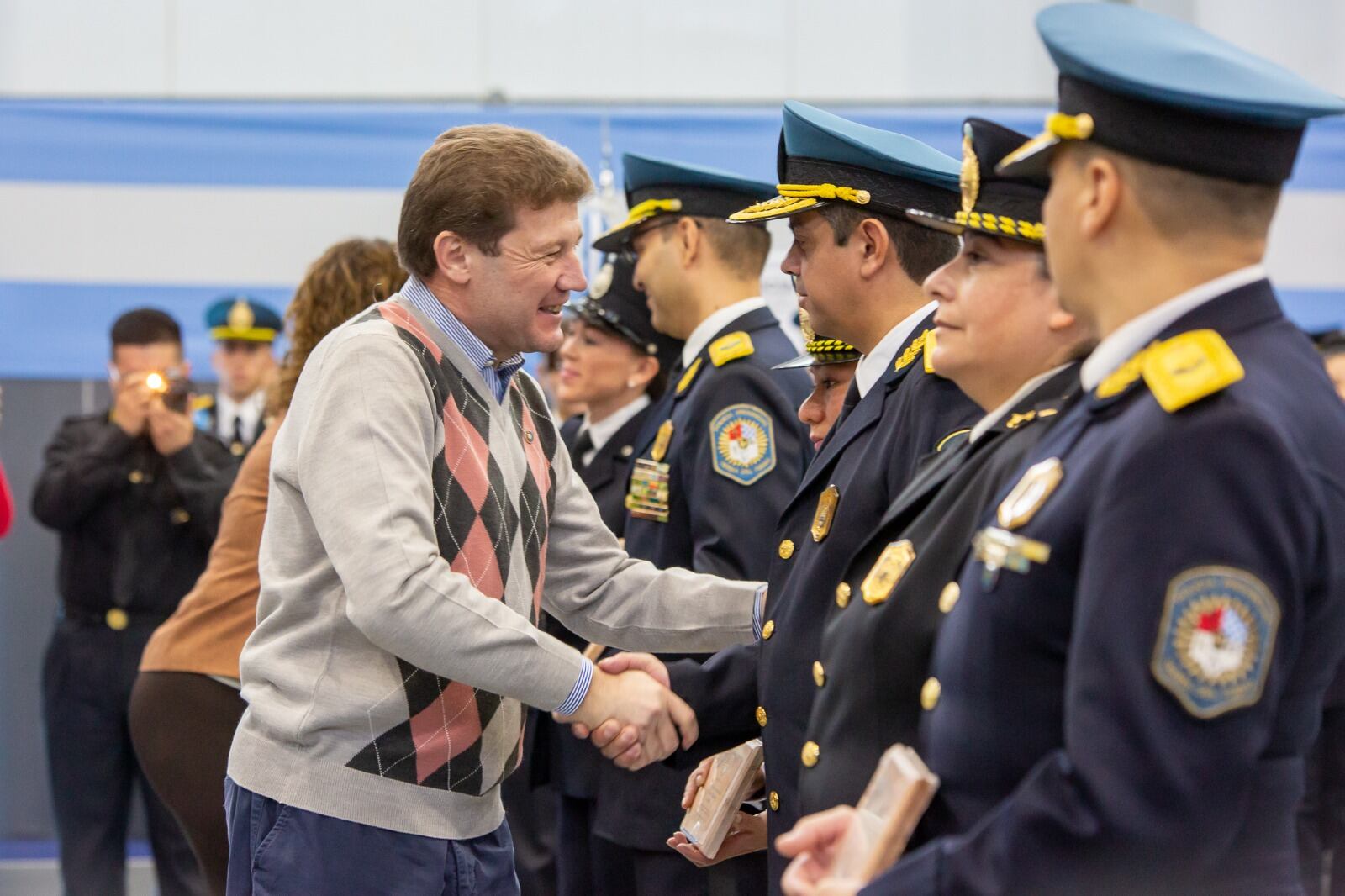 Acto por el 138º aniversario de la Policía de Tierra del Fuego