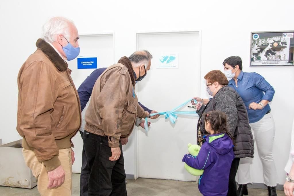 Inauguración de la Oficina PAMI para Veteranos de la Guerra Malvinas, sede Ushuaia.