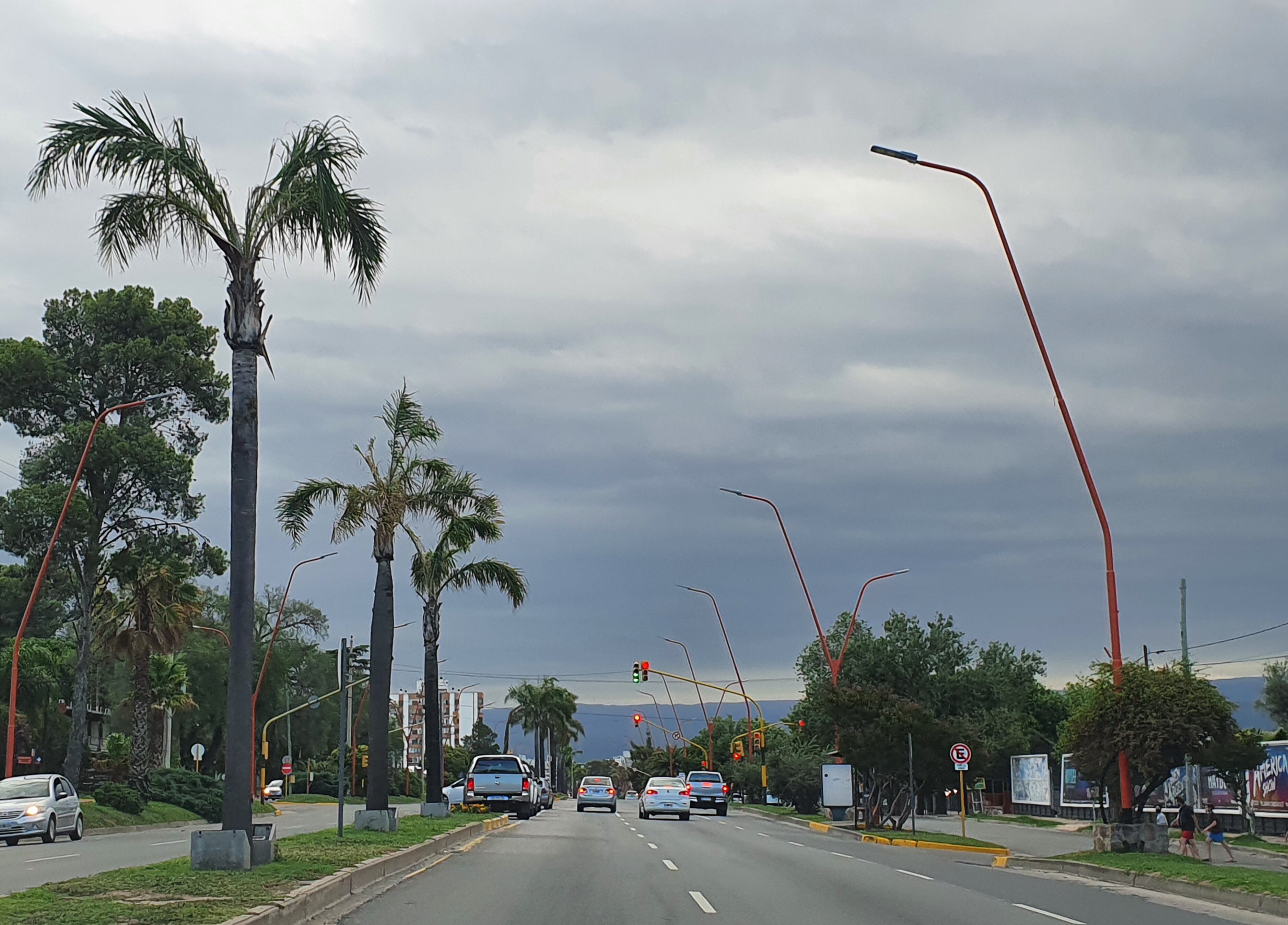 Lluvias y tormentas en Carlos Paz.