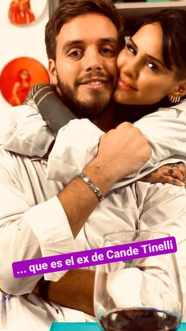 Federico Giuliani estuvo de novio con Cande Tinelli