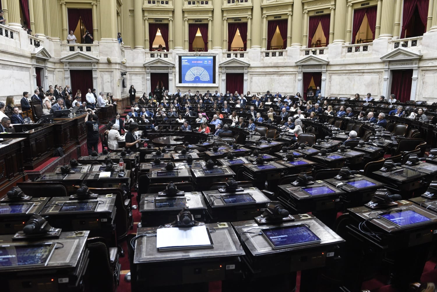 Diputados: en horas decisivas para el Presupuesto, volvió a fracasar la sesión contra el DNU de deuda. (Gentileza)