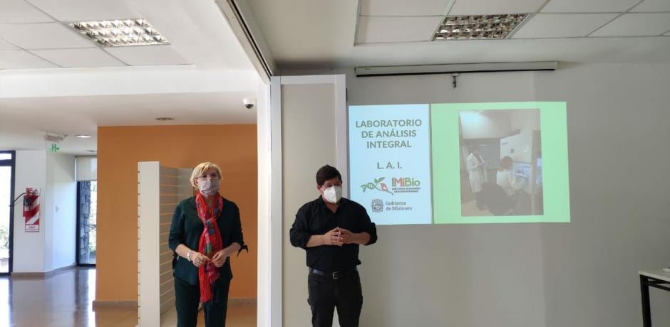 Se habilitó el Laboratorio de Análisis Integral del Instituto Misionero de Biodiversidad