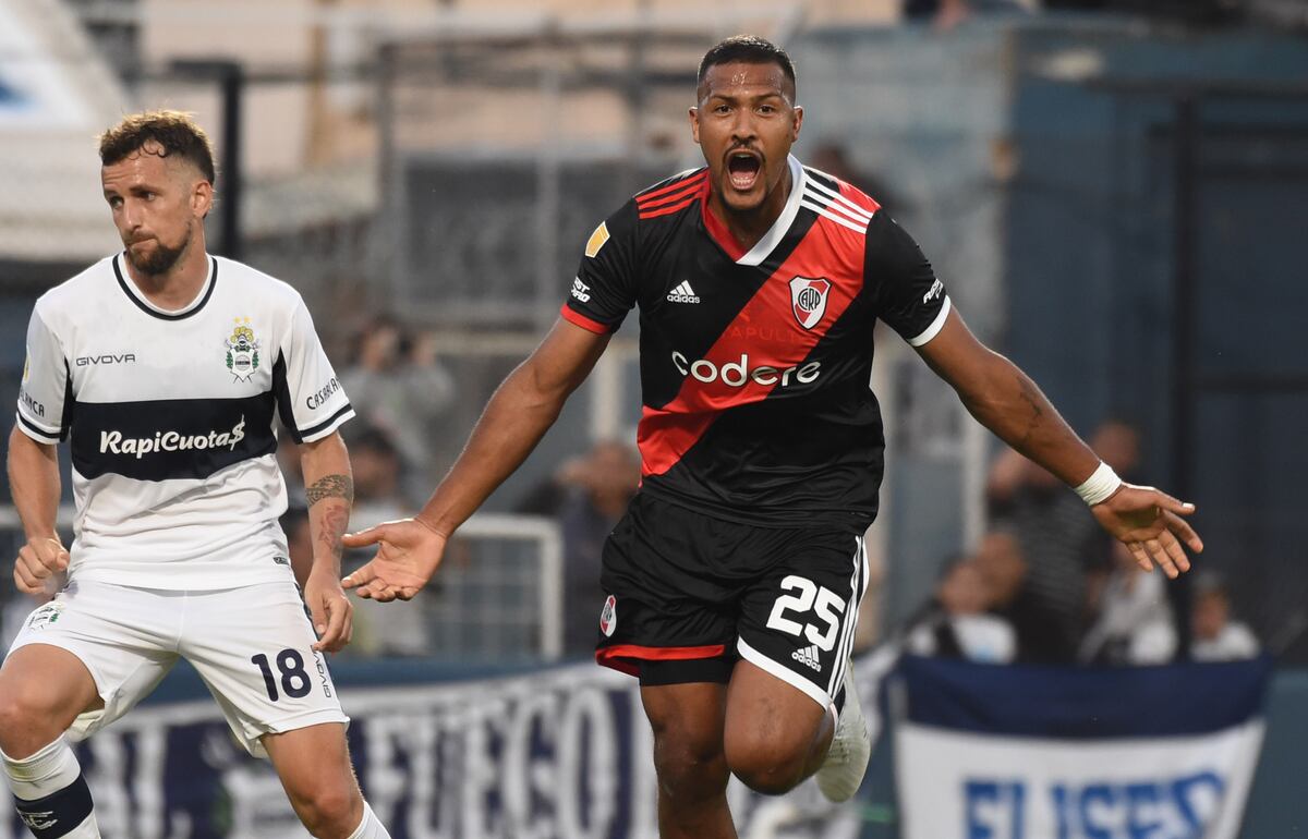 River lo dio vuelta y le ganó a Gimnasia LP en el Bosque por la undécima fecha de la Copa de la Liga Profesional