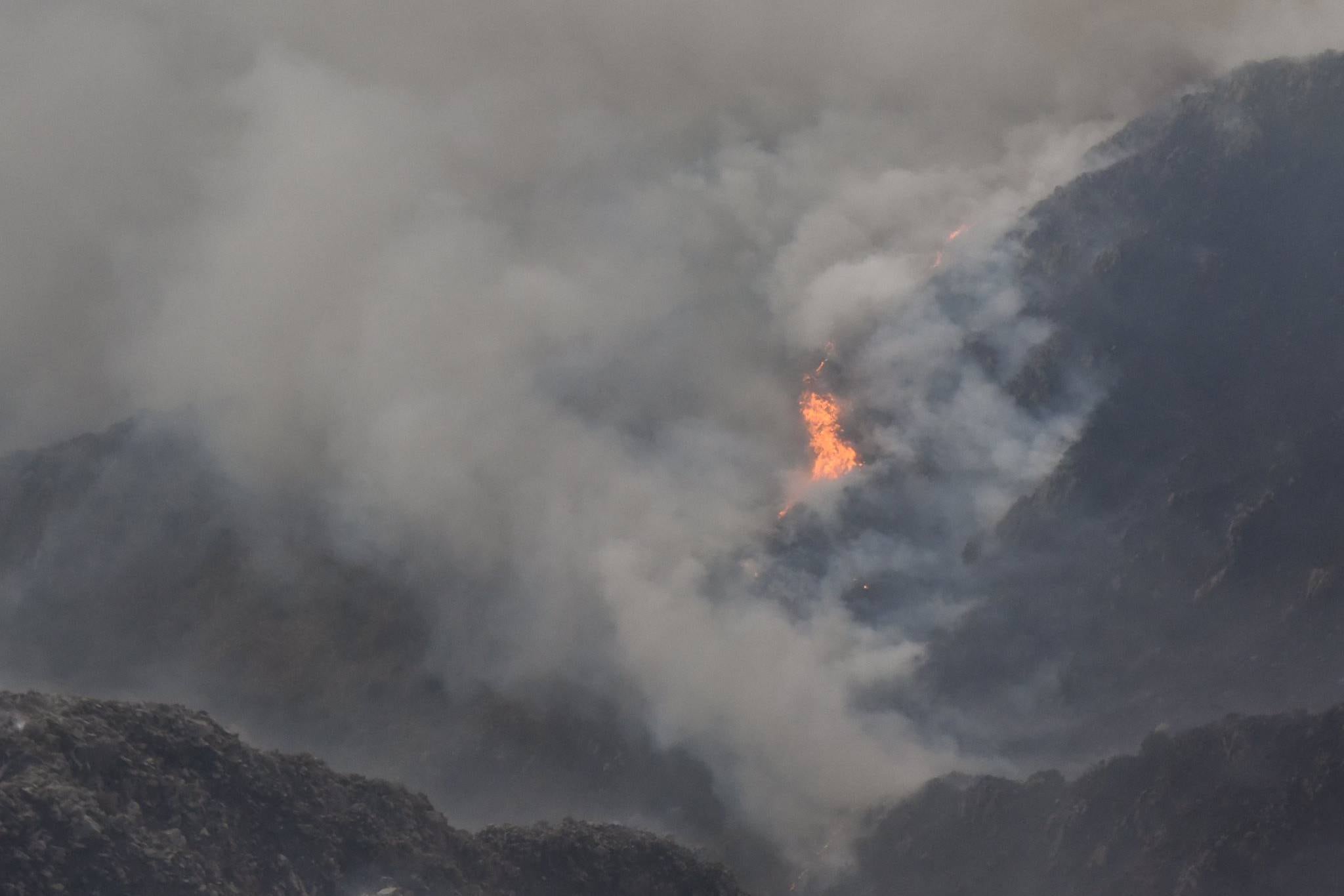 Incendio en cerro Uritorco (Gobierno de Córdoba).