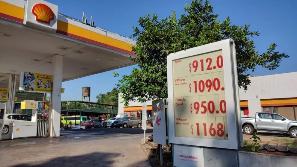 Estación de servicio de Shell en Iguazú.