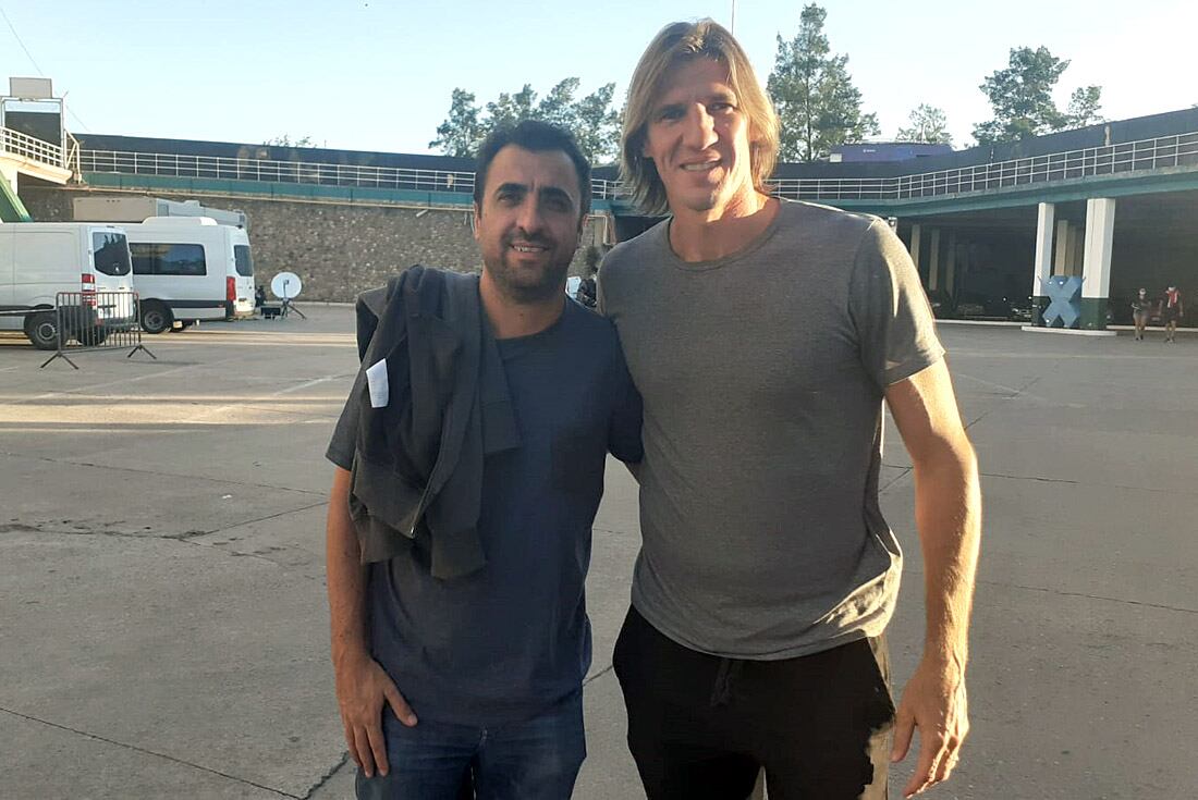 Los ex jugadores, presentes para el Belgrano-Talleres (La Voz)