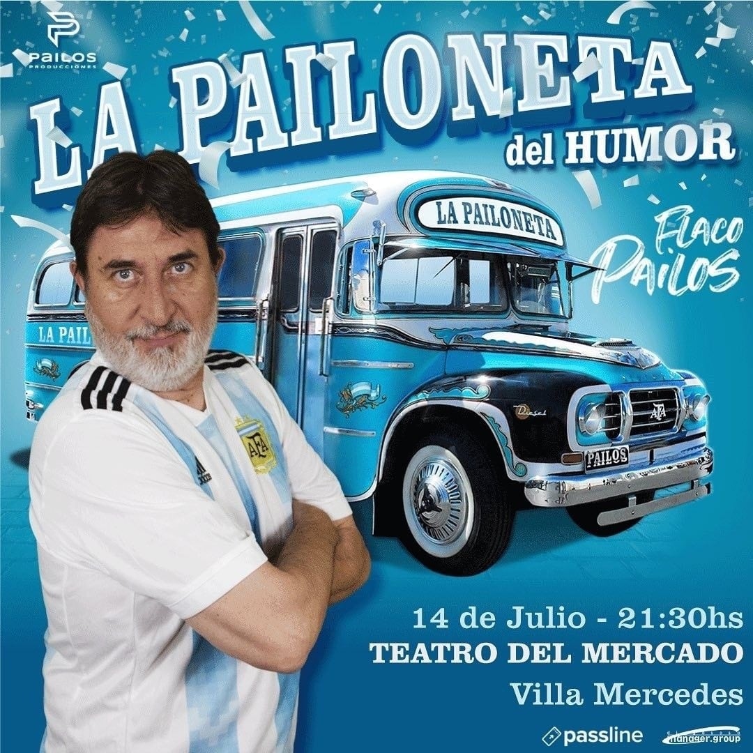 El "Flaco" Pailos en Villa Mercedes.