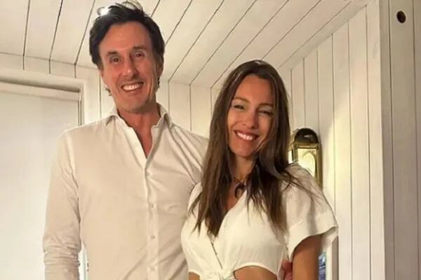 Pampita y Roberto García Moritán.