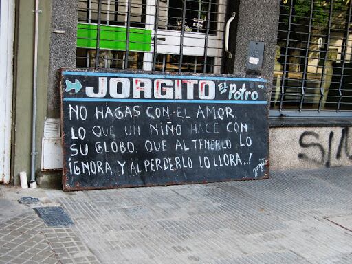 Carteles de Jorgito