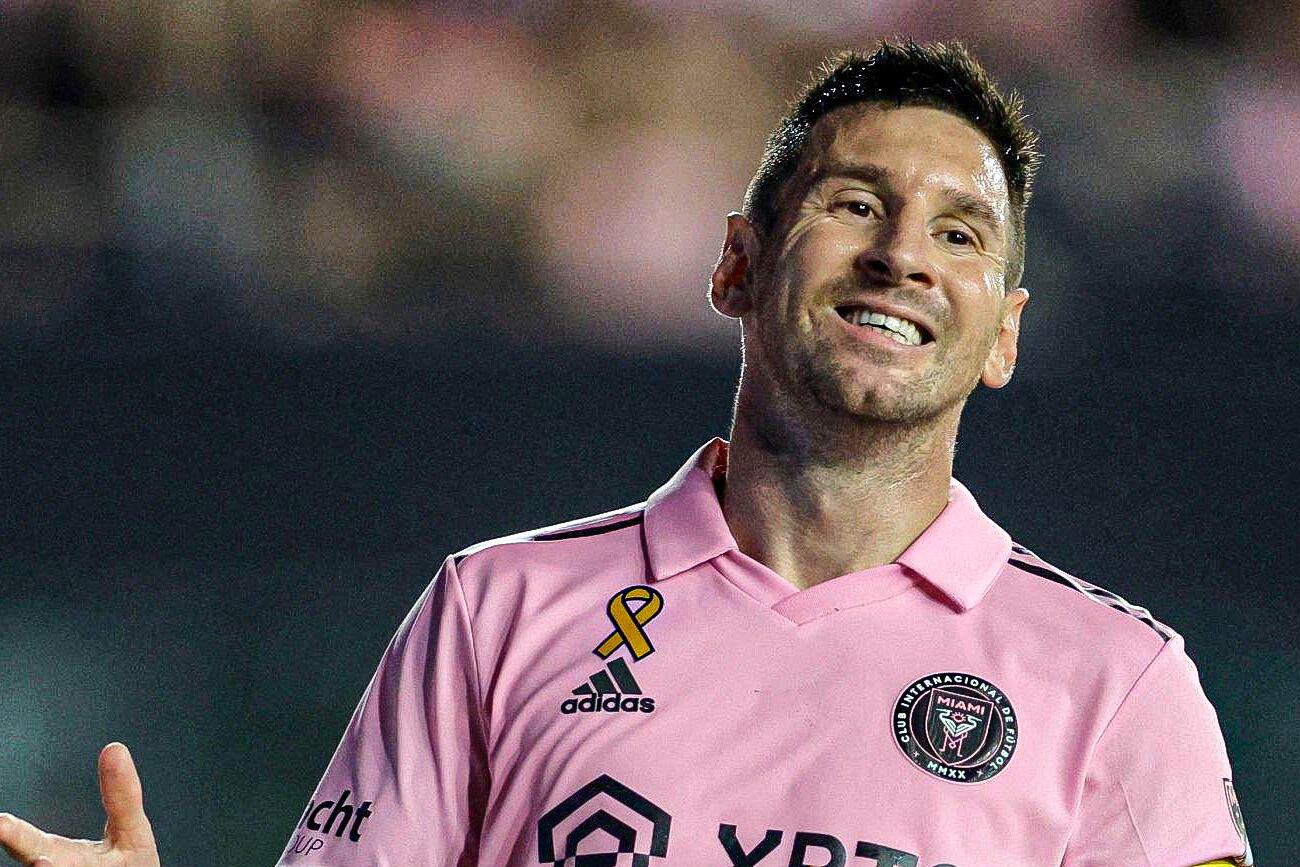 Messi vuelve a estar ausente en un partido del Inter Miami.