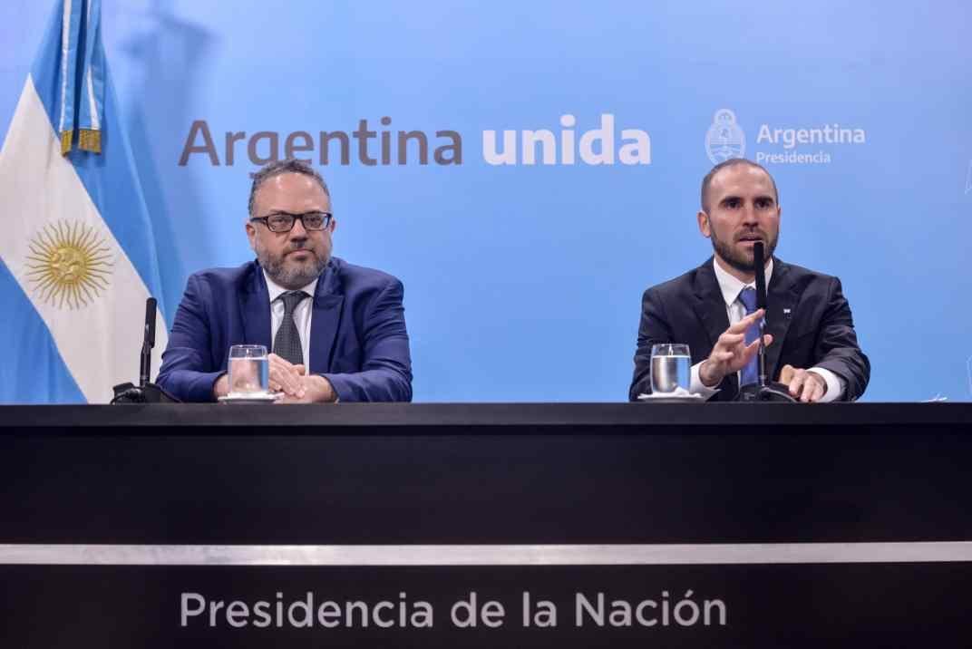 Matías Kulfas y Martín Guzmán, dos de los ministros que se fueron tras una mala relación con Cristina Kirchner. 