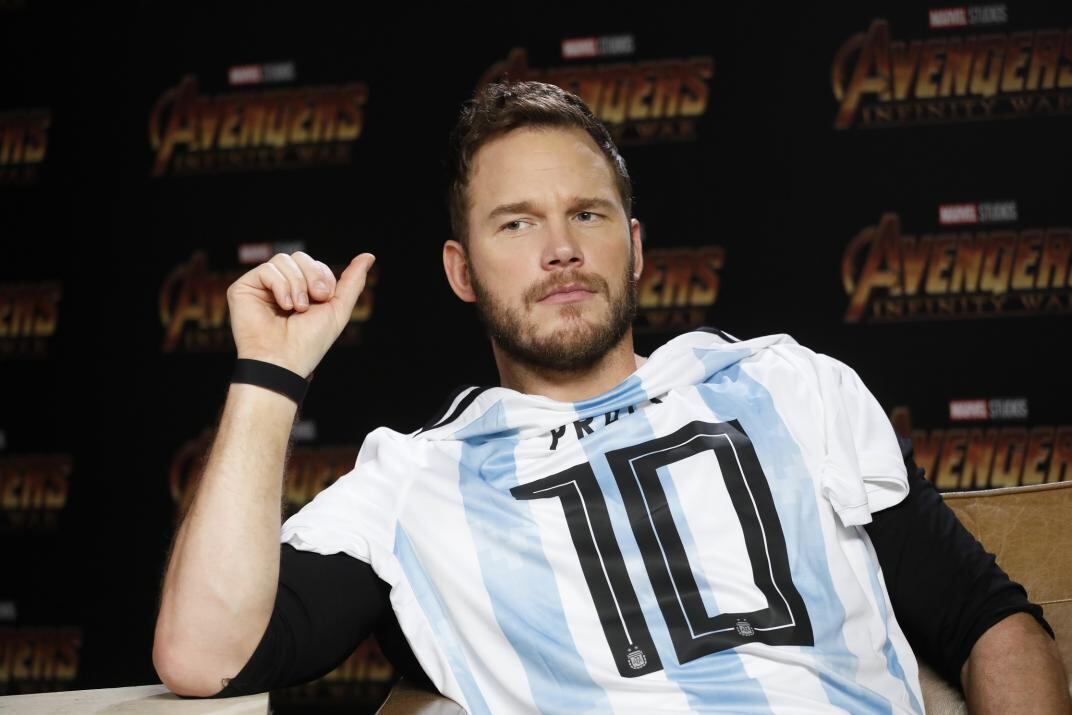 Chris Pratt, hicha de la Selección