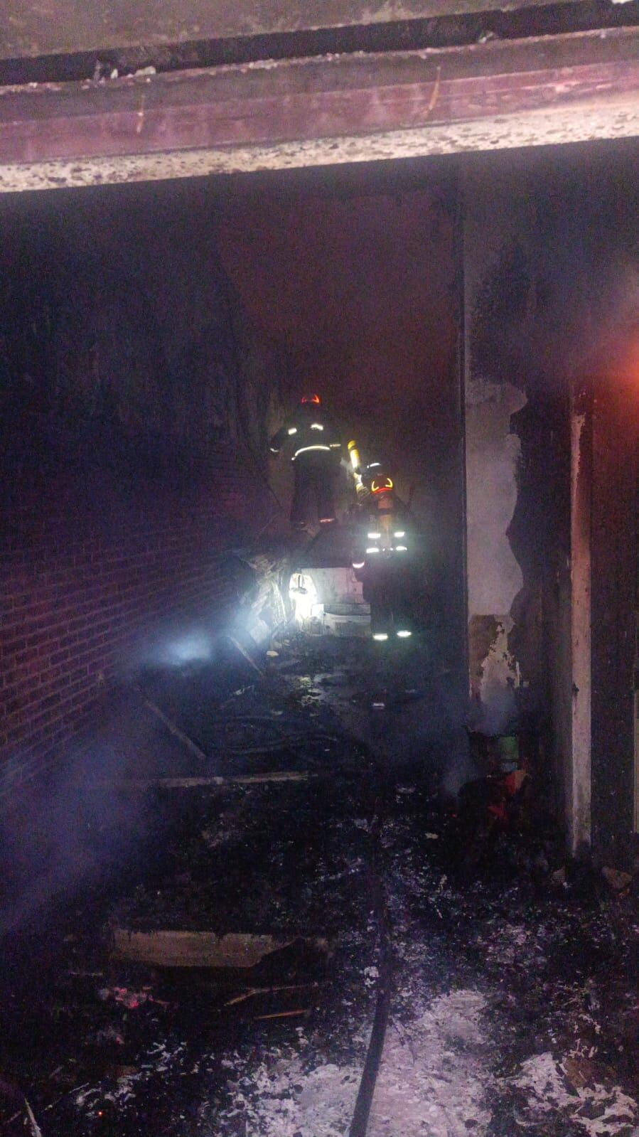 El siniestro ocurrió este jueves por la madrugada en barrio ituzaingo.